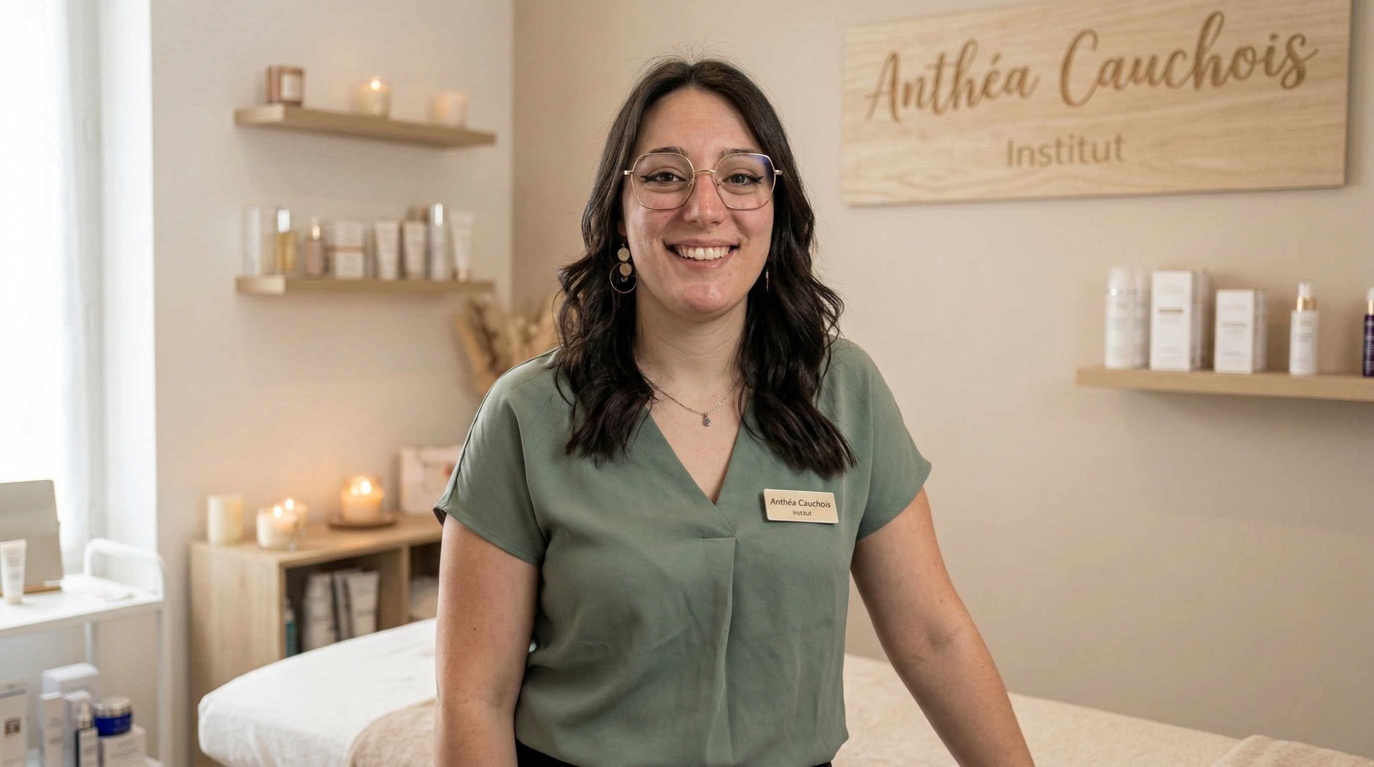 Anthéa Cauchois, esthéticienne à domicile à Rouen